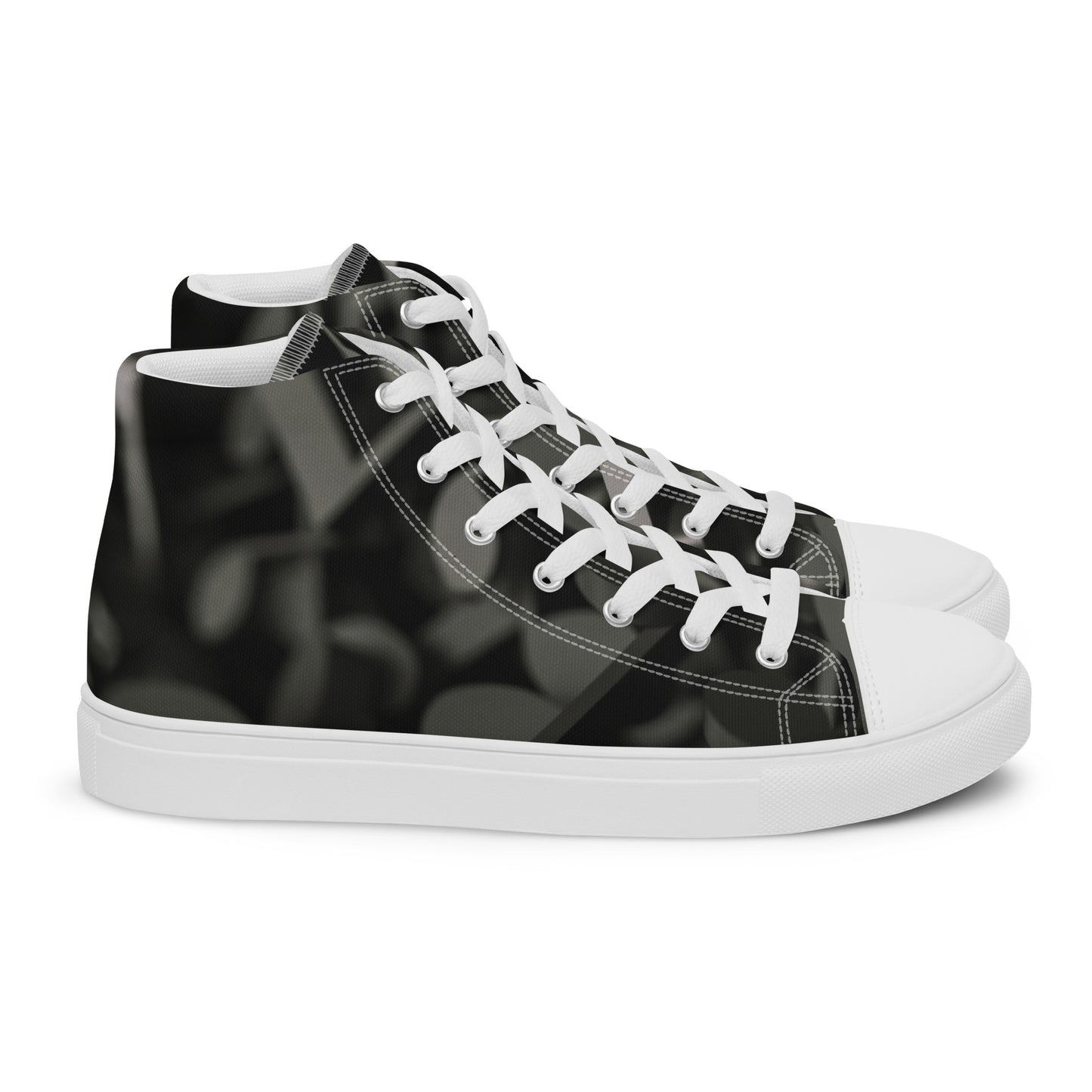Musicale high top canvas shoes