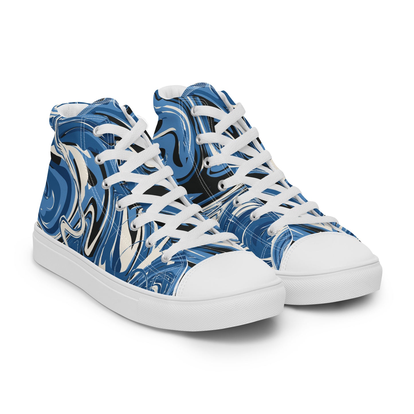 Hendrix high top canvas shoes